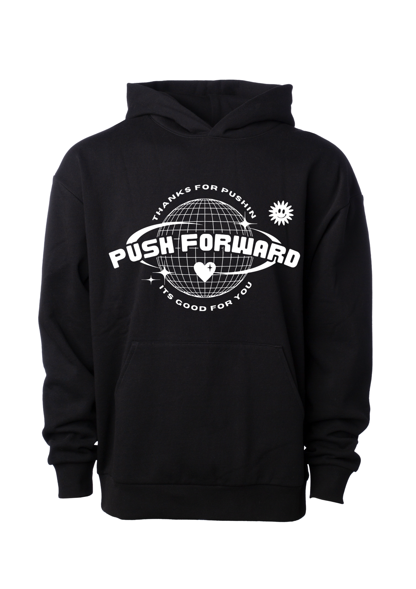 PF World Hoodie Black