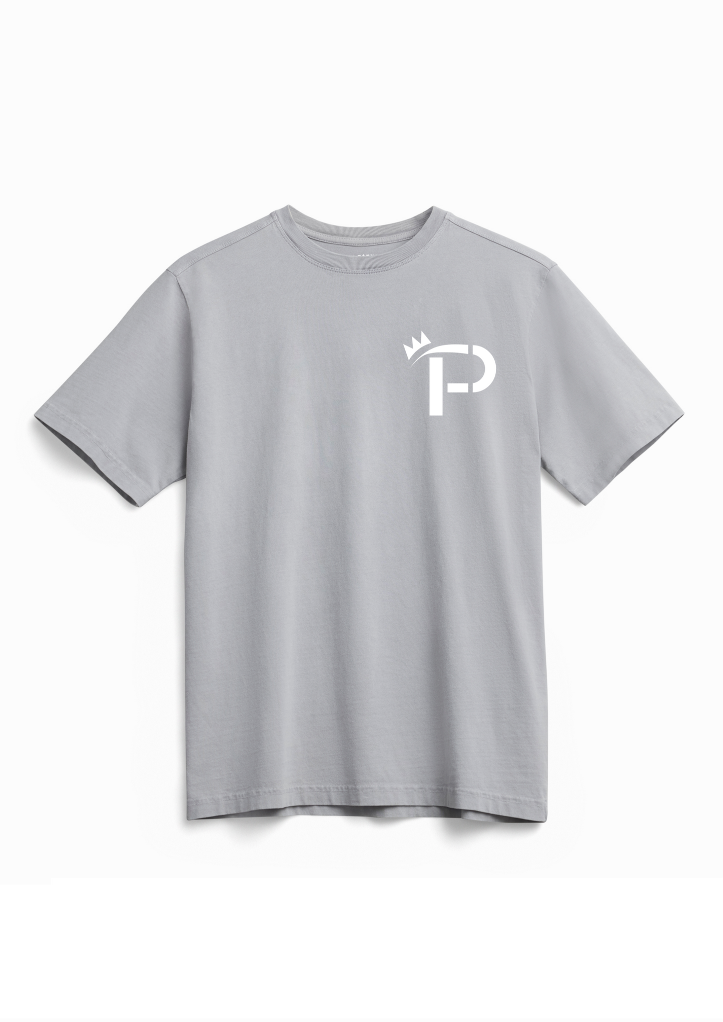 PF Logo Tee Heather Grey