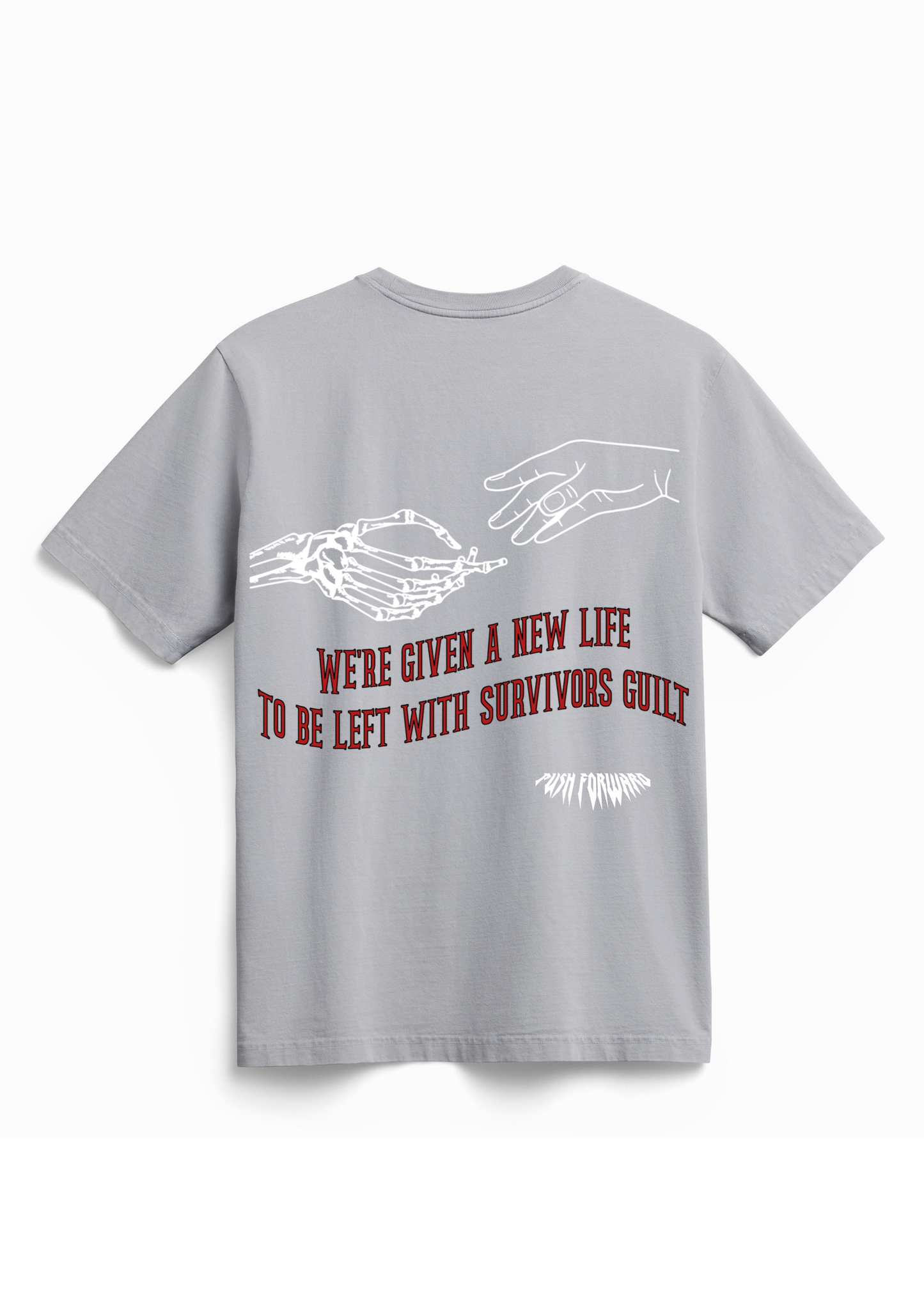 New Life Tee Heather Grey
