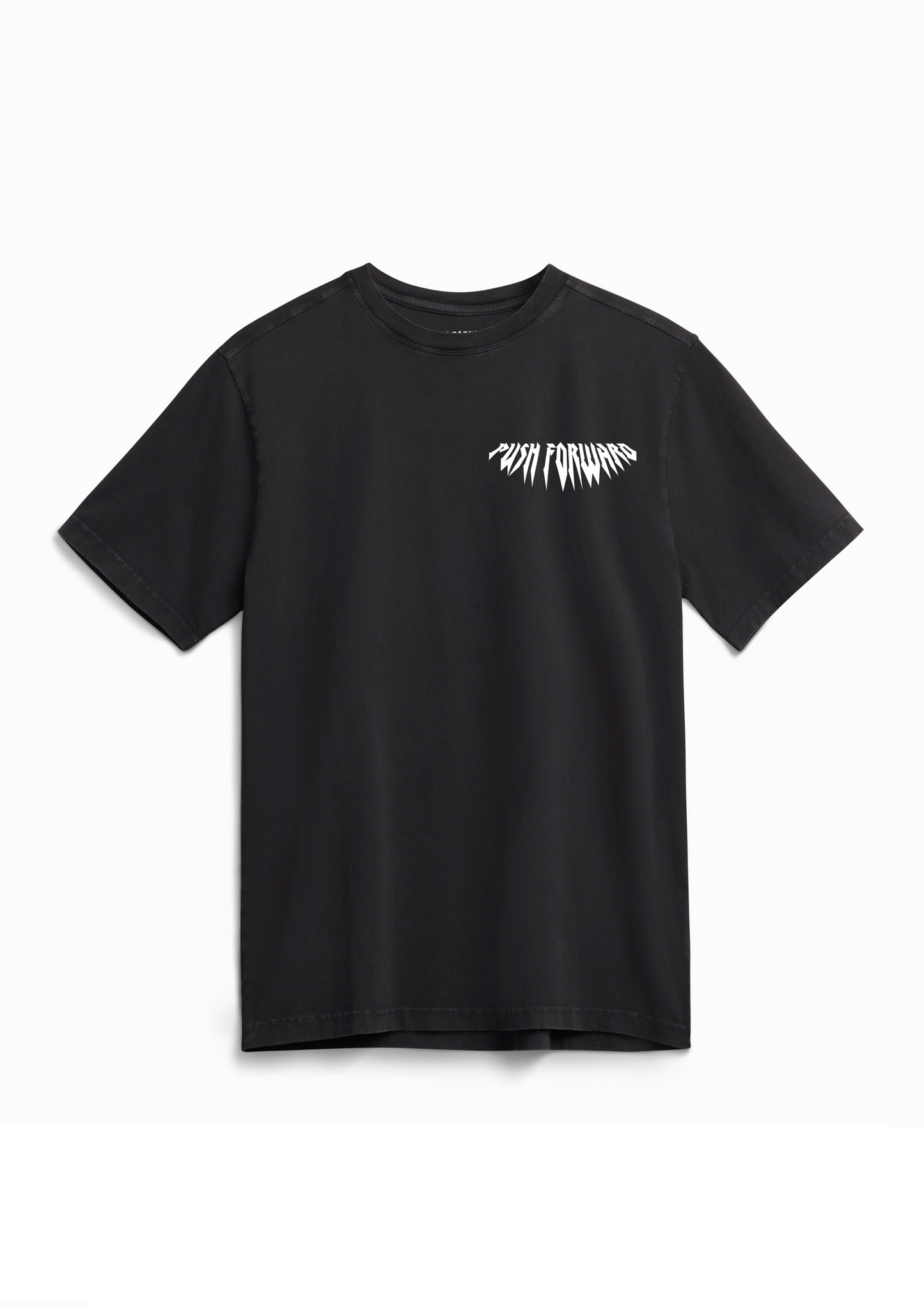 Push Forward Tee Black