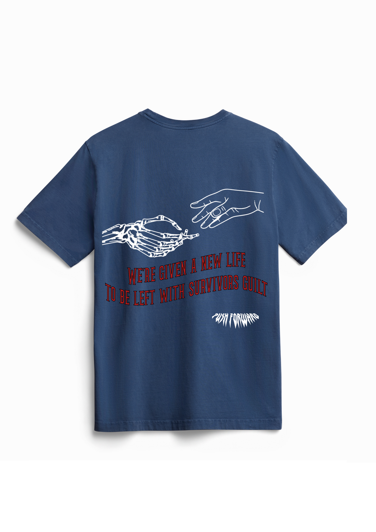 New Life Tee Navy