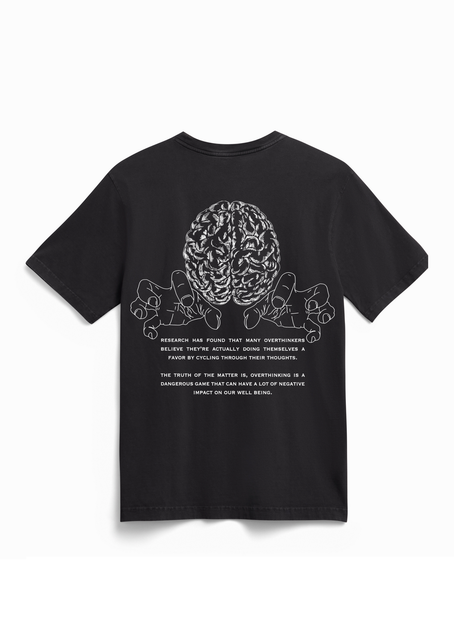 Overthinking Tee Black