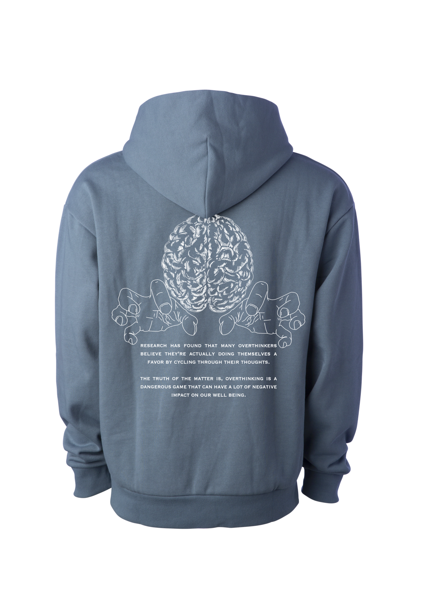 Overthinking Hoodie Magic Blue