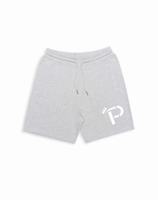 PF Logo Shorts Heather Grey