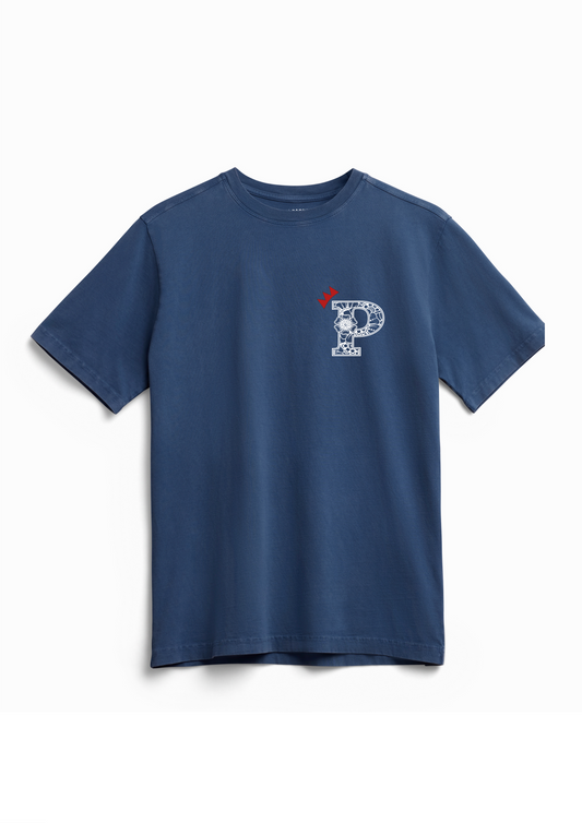 New Life Tee Navy