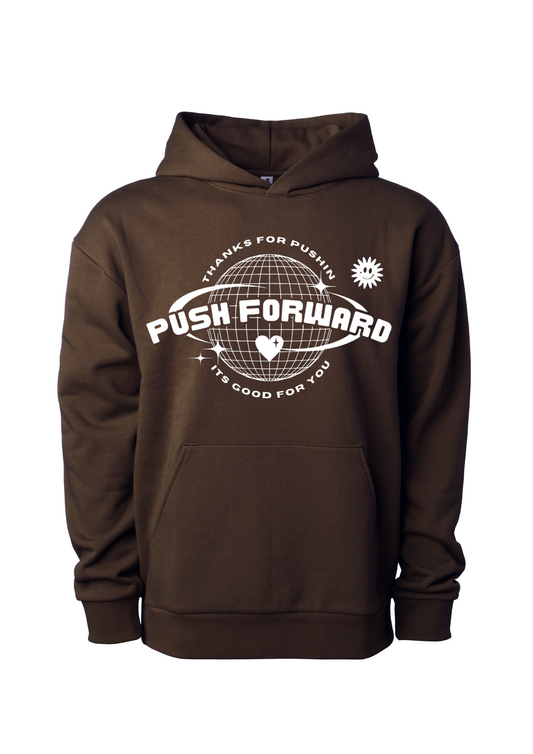 PF World Hoodie Brown